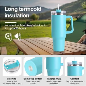 Logo personnalisé 30 oz tasse en acier inoxydable verre à vin H2.0 Camping poignée gobelet avec poignée - Product Image 4