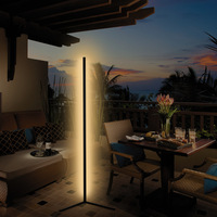 Moderne nordique luxe coin métal lampadaire source de lumière LED télécommande blanc pour chambre salon hôtel-livraison directe