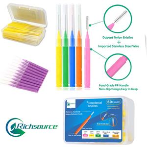 Palillos dentales portátiles Eliminación fácil Cuidado de las encías Palillos interproximales Cepillo interdental Palillos dentales - Product Image 3