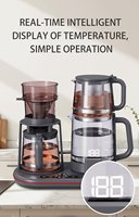Bouilloire Électrique Isotherme 3-en-1 Hot-Set 1500W pour Thé, Café et Eau Chaude – Grande Taille, Chauffe-Eau Domestique