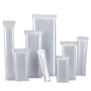 Biểu tượng tùy chỉnh Ống đồng in dây kéo dùng một lần đứng hàng đầu túi 20*30cm <span class=keywords><strong>Pe</strong></span>/PET/vmpet nhựa may mặc đóng gói thực phẩm cấp van - Product Image 4