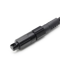 LC UPC LC UPC Câble Fibre Optique Patch Extérieur Noir 5.0mm 7.0mm LSZH Monomode Multimode FTTA Câblage Station De Base