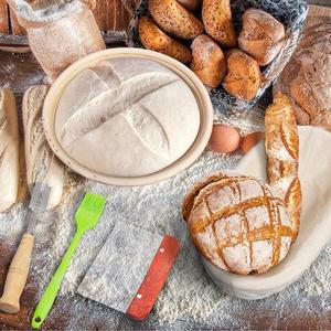 Juego de 10 bolsas de repuesto para cestas de pan de pulpa de madera, para oferta, con <span class=keywords><strong>2</strong></span> tapas y paños para pan, para pan casero - Product Image 4