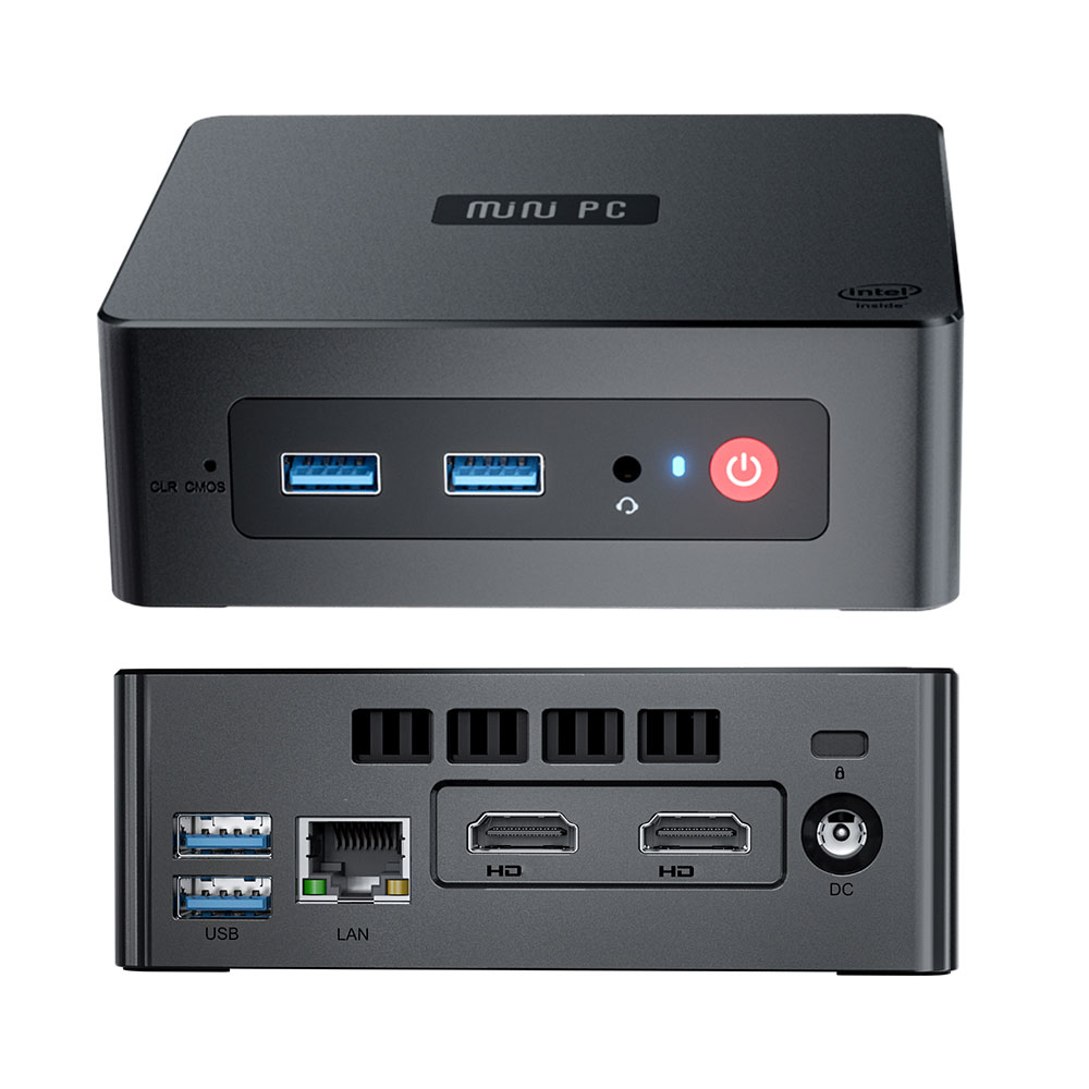 GK35 Pro Gemini Lake J4105 มินิพีซีเดสก์ท็อป