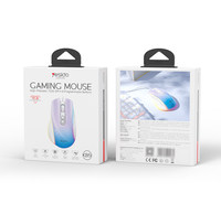 Souris filaire Yesido KB51 avec 8 boutons programmables, 7200 DPI, six niveaux de DPI, capteur optique double IC, dégradé RGB