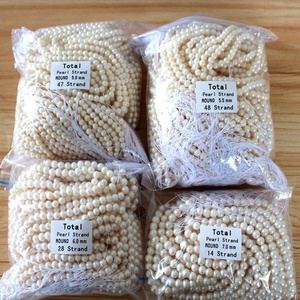 Nhà Máy price3-11mm Kích Thước Lớn Chất Lượng Cao Nước Ngọt Tự Nhiên Nút Ngọc Trai Sợi Cho Đồ Trang Sức Dây Chuyền - Product Image 6