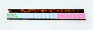 Support de rangement en acrylique couleur personnalisée effet écaille de tortue avec poussoir et aimants pour tuiles de mahjong américain - Product Image 2
