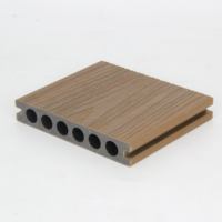 Planches de sol extérieures en WPC, terrasse composite résistante aux intempéries, revêtement de sol à texture bois pour la rénovation de jardins et de patios