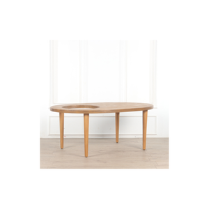 Muebles Ardena, Mesa de Centro Moderna de Madera Maciza Perfecta para Sala de Estar, Combinando Durabilidad y un Diseño Contemporáneo Elegante - Product Image 4