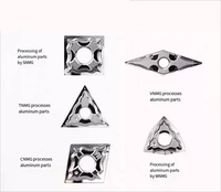 Inserts en carbure d'aluminium en forme de triangle personnalisables pour fraiseuses CNC Support OEM disponible