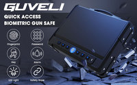 Weichi Factory New Style Gun Safe Box Digitale Kombination Alarms chl üssel schloss Safe Box Finger abdruck Notfall LED Light Safe Gun Safe