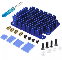 Heatsink Berkualitas Baik Kompatibel dengan Modul Komputer Raspberry Pi (CM4) CM5 Heatsink dengan Sekrup dan Pita Termal