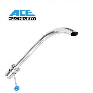 Ace 1,5 pulgadas brazo sanitario de acero inoxidable Manual Tri abrazadera válvula de retención sin camisa OEM fermentadores de agua para elaboración de cerveza - Product Image 6