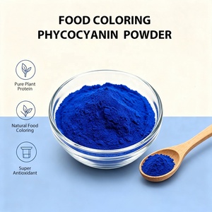 Poudre de Spiruline Bleue en Gros E6 E18 E25 E40 Qualité Alimentaire Extrait de Spiruline Phycocyanine Poudre de Phycocyanine Spiruline Bleue - Product Image 4