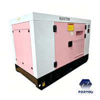 Grupo Electrógeno Diésel Silencioso con Gabinete ATS, AVR, 60KW 150KW, Arranque Automático, 60Hz, 1800 RPM