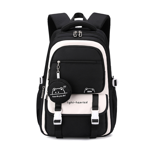 High Quality Sac a Dos Scolaire School Bags for Teenage Girls High School Students Backpack Waterproof Cute School Bags Mochila