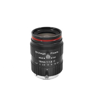 Ống Kính CCTV Gắn <span class=keywords><strong>Iris</strong></span> C Thủ Công Cố Định Camera 10MP 16Mm Cho Ống Kính Camera CCTV - Product Image 1