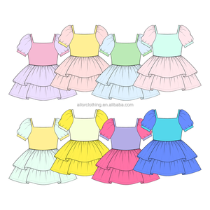 Vestido de Yoga para Niñas sin Mangas con Shorts Integrados, Detalle de Lazo, No Transparente, para Vacaciones en la Playa, MOQ Bajo, Color y Talla Personalizables - Product Image 4