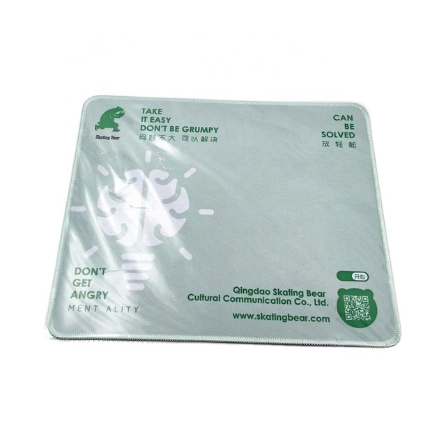 Printing Factory Mouse Pad of Skating Bear Custom 25*30cm Mouse Pad Printing Service