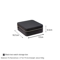 Boîte de rangement pour lunettes en cuir portable Étui à lunettes de soleil anti-pression multi-grille avec fermeture à glissière