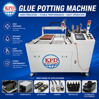Máquina de Dosificación de Pegamento AB de Dos Componentes, 3 Ejes, Totalmente Automática, para Dispensar, Mezclar y Llenar Componentes Electrónicos