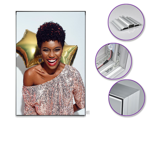 ตู้โชว์ไฟ LED แบบตั้งได้<span class=keywords><strong>ป้าย</strong></span>โฆษณา LED กันน้ำทนทานติดตั้งง่ายกล่องไฟผ้า - Product Image 6