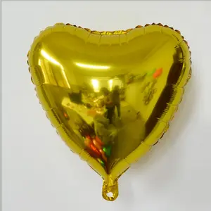 Palloncini foil a forma di cuore di san valentino con decorazione della stanza delle nozze da 18 pollici