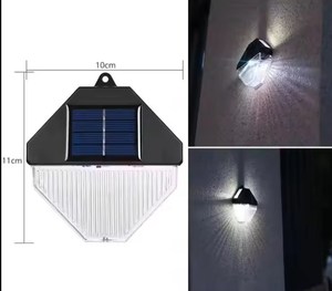 Lampes <span class=keywords><strong>de</strong></span> <span class=keywords><strong>jardin</strong></span> extérieures solaires Applique murale multicolores pour cour terrasse voie <span class=keywords><strong>et</strong></span> paysage <span class=keywords><strong>Création</strong></span> d'ambiance au sol - Product Image 6