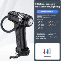 Pompa Inflator Nirkabel Inflasi Cepat Layar Digital Pompa Inflator Ban Pintar Pompa Pintar Praktis Lampu LED