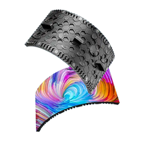 Module LED souple et imperméable P1.25-P2.5, ultra-léger, design pliable pour la publicité extérieure, colonnes et écrans incurvés