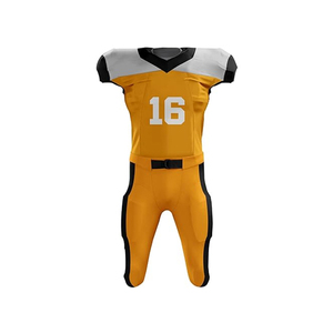 Ensemble de maillots de football américain personnalisés pour hommes, sublimés, bleu foncé, motif cœur, numéro de joueur 50, coupe ajustée, manches courtes - Product Image 6
