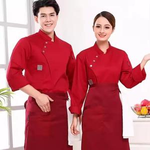 Uniforme de <span class=keywords><strong>chef</strong></span> para <span class=keywords><strong>restaurante</strong></span> y bar Chaqueta de <span class=keywords><strong>chef</strong></span> Cooking <span class=keywords><strong>Master</strong></span> <span class=keywords><strong>Chef</strong></span> especializada en producción y ventas al por mayor - Product Image 3