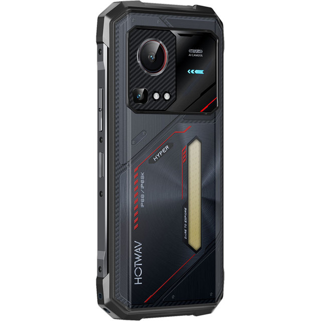 HOTWAV Hyper 7S 5G Rugged Phone 6.6" HD+ 120Hz Display 10800mAh Battery 16GB RAM 256GB ROM Waterproof Dustproof Drop-Resistant