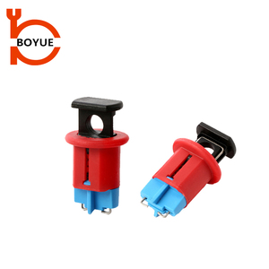 Mini ngắt mạch MCB an toàn khóa 1P 2P 3P 4P loại với 6A Loại C khóa xi lanh - Product Image 1