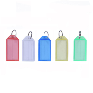 Móc Khóa Du Lịch Nhiều Màu Trong Suốt Móc Khóa Thẻ Chìa Khóa ID Vòng Móc Khóa Móc Khóa Thẻ Hành Lý Gắn Giấy Tên Hành Lý Được Đánh Số Bằng Nhựa - Product Image 6