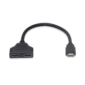 HDMISplitt金メッキHDマルチメディアケーブル1入力<span class=keywords><strong>2</strong></span>出力ハーネス - Product Image 6