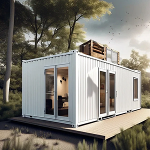 Maison pliable en conteneur abordable, installation facile, maison portable, légère et durable, idéale pour une location saisonnière/un bureau temporaire - Product Image 2