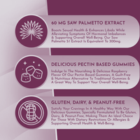 Gummies personnalisées pour stimuler la libido, complément alimentaire pour femmes