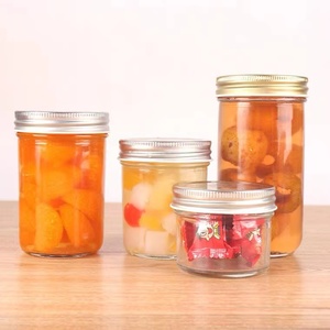 Lọ Thủy Tinh Họa Tiết Kim Cương Bán Buôn Tại Chỗ Lọ Mứt 3Oz 7Oz 9Oz 10Oz 12Oz 17Oz 22Oz <span class=keywords><strong>Mason</strong></span> <span class=keywords><strong>Jar</strong></span> - Product Image 6