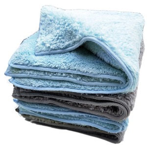 <b>Microfiber</b> <b>Towel</b> 40x40Cm Thickened Coral Fleece Absorbent Car Cleaning <b>Towel</b> For Auto Care - Product Image 3