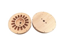 Service d'usinage CNC en bois de chêne hêtre noyer personnalisé professionnel bois CNC