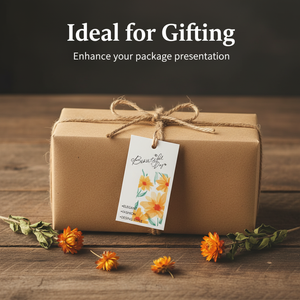 Custom Logo Transparent Waterproof Hang Tags <b>Gold</b> Foil Printing Washable Finish Matte Finish Custom Seal <b>String</b> for Garments - Product Image 4