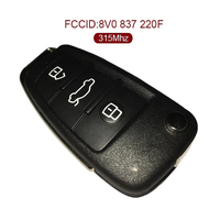 Llaves Inteligentes Originales para Vehículos A1 A3, Llave Inteligente de Proximidad de 315 MHz para 8V0 837 220F