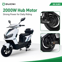 Vente en gros de scooters électriques urbains 72V 2000W, scooters électriques de type moto en provenance de Chine