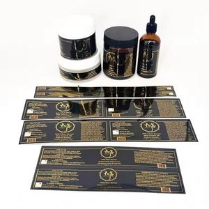 Autocollants adhésifs imperméables de haute qualité, étiquettes personnalisées pour emballages de parfums et cosmétiques, pour flacons et bouteilles avec impression de logo - Product Image 2