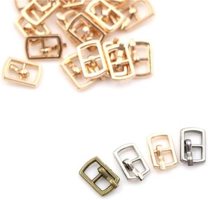 <b>Pcs</b> Colors DIY Patchwork Buckle Handmade Sewing <b>Mini</b> Buckle Webbing Slider Metal Roller Buckles Belt Buckle For Fasteners Dolls - Product Image 2