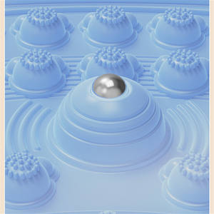 55cm Reflexologí<span class=keywords><strong>a</strong></span> 3D Pie Mat Masajeador con puntos de acupresión Material TPR Función de alivio del dolor - Product Image 5