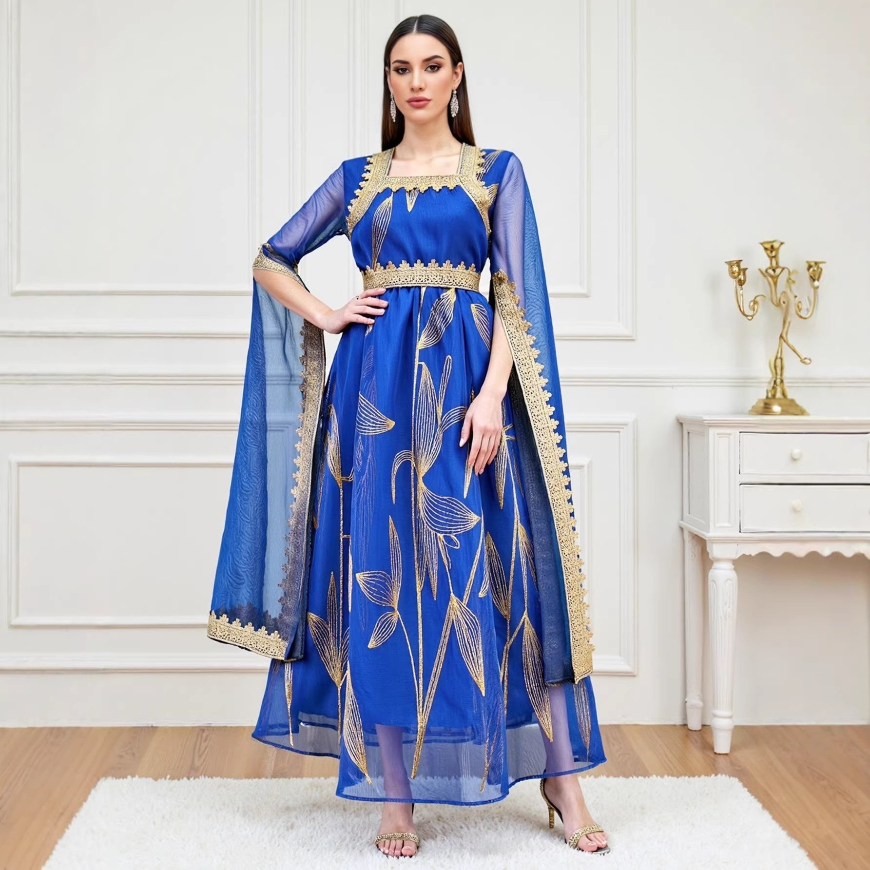 Shop Our Royal Blue Gold Outfits - Elegant & Stylish