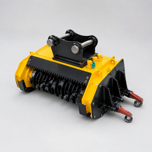 <b>Hydraulic</b> Driven Forestry Mulcher Excavator Accessory Heavy Duty Brush <b>Cutter</b> Pasture Land Clearing Tool - Product Image 2