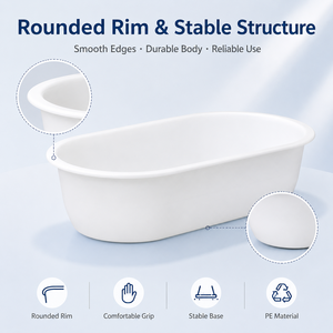 Baignoire de <span class=keywords><strong>bain</strong></span> aquaculture pour adultes et enfants, <span class=keywords><strong>grande</strong></span> baignoire rectangulaire ovale en <span class=keywords><strong>plastique</strong></span> épaissi, long bac de douche domestique - Product Image 4